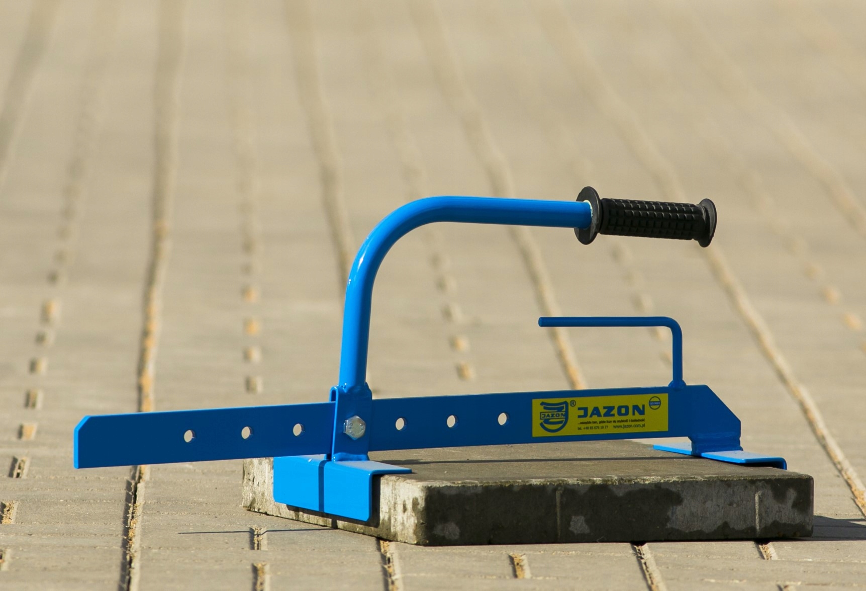 CHWYTAK BRUKARSKI DO PŁYT CHODNIKOWYCH JAZON CHPC 20/25/30/35/40 CM Regulacja uchwytu 250-500 mm