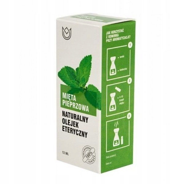

Naturalny olejek z mięty pieprzowej, 12 ml