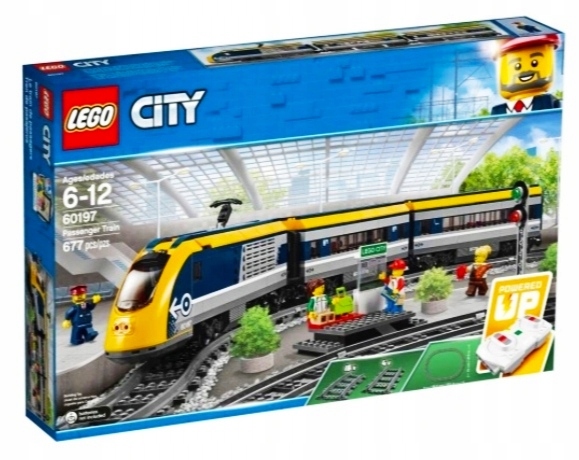 

Klocki lego city Pociąg pasażerski 60197