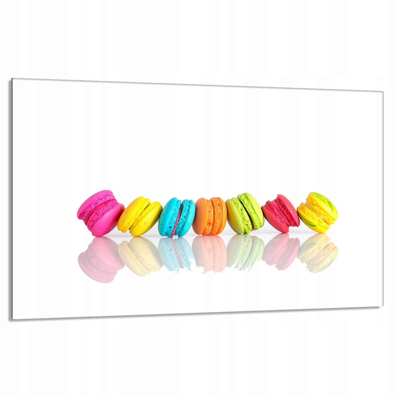 Skleněná ochranná deska na sporák 80x52 Barevná Do Kuchyně