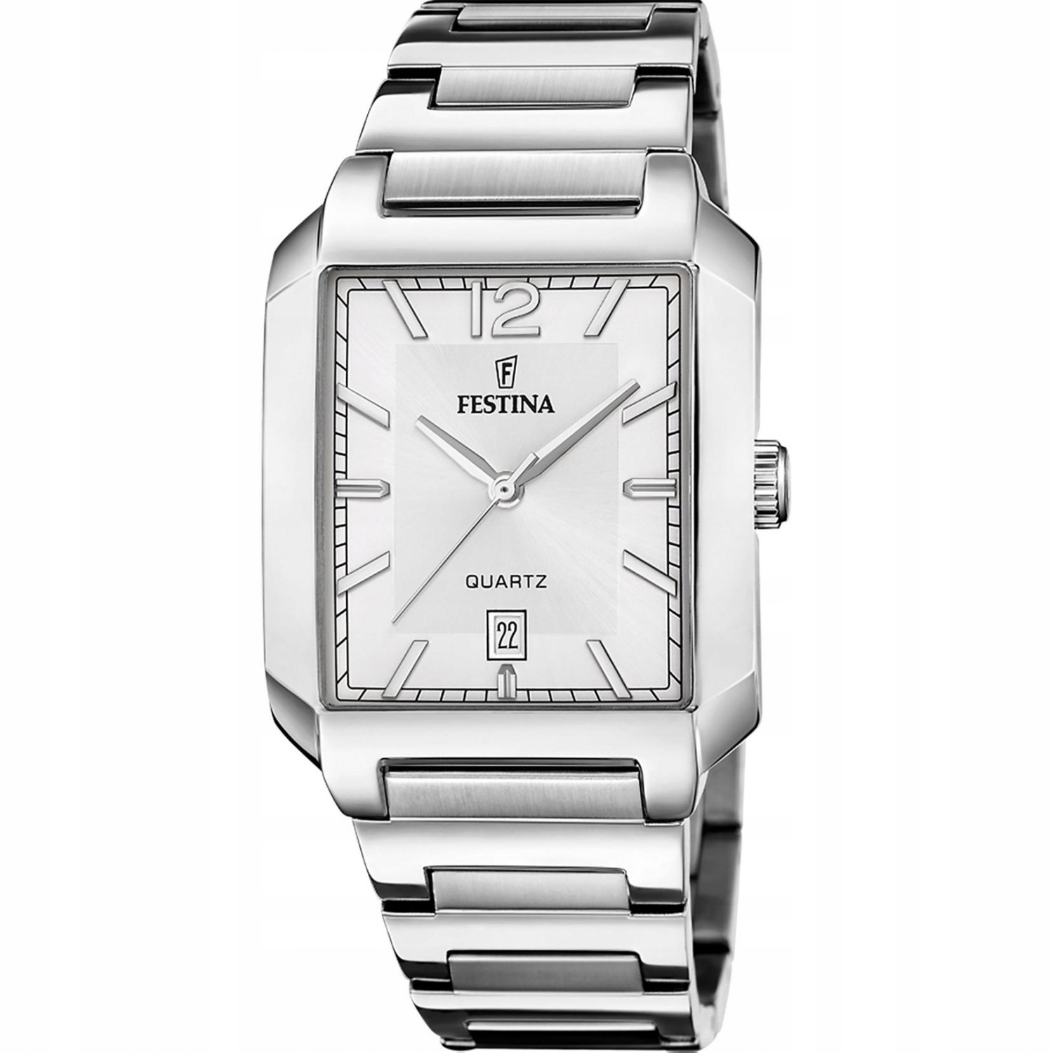 Pánské Hodinky Festina F20677-2 stříbrné