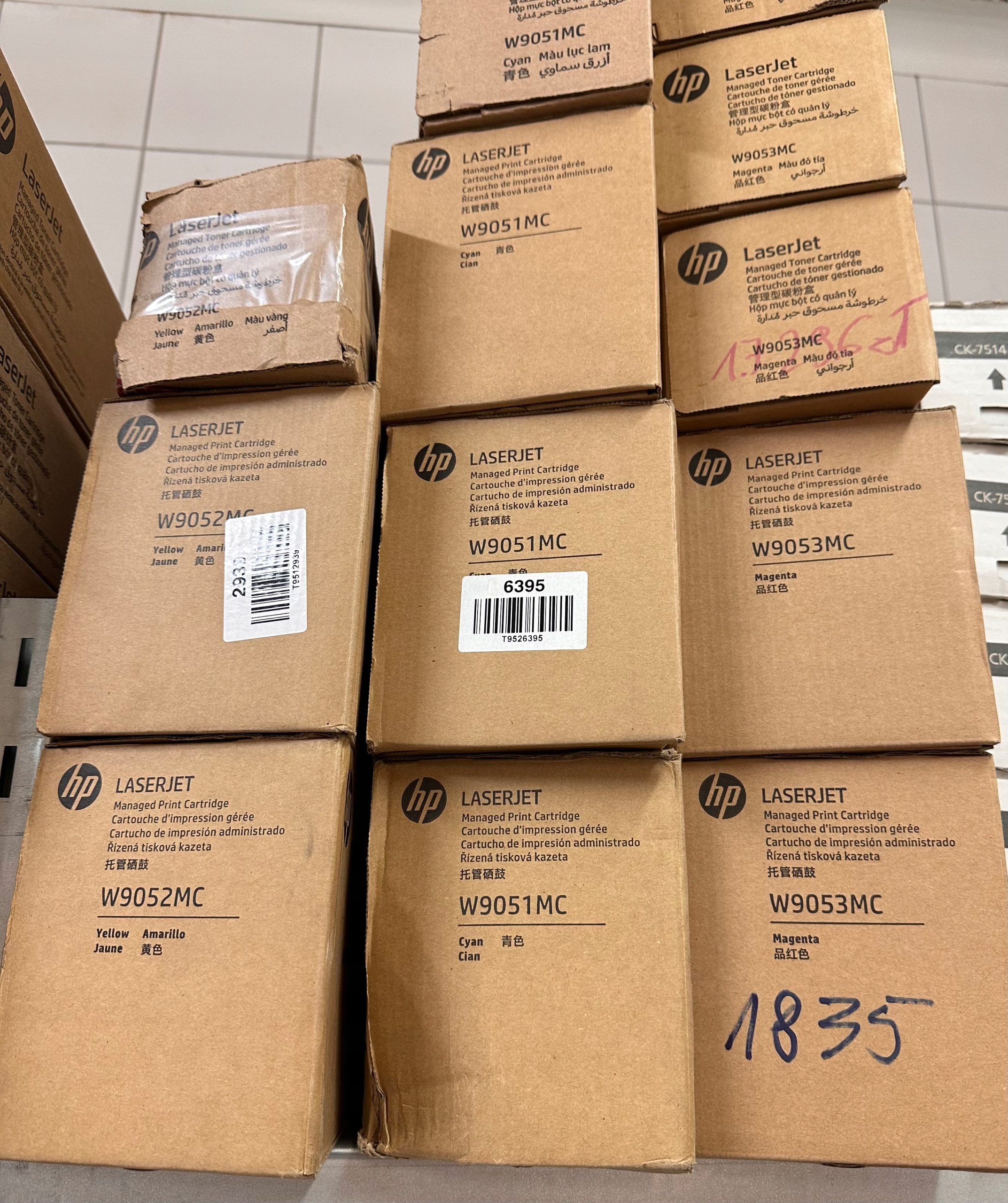 Tonerová kazeta W9051MC Cyan Originál pro Mfp E87640z