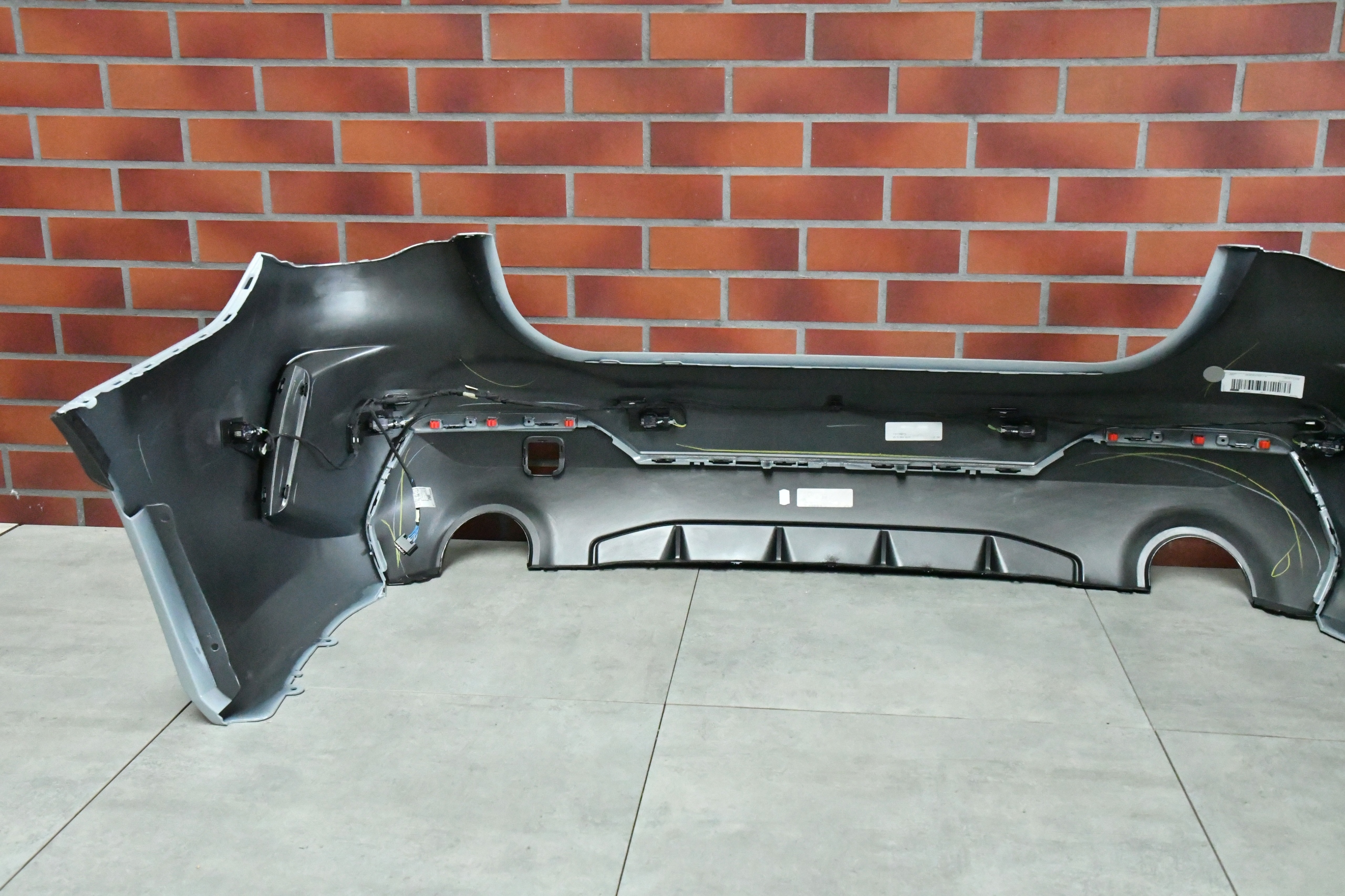 bumper rear part rear BMW 4 G22 G23 m-packet BROOKLYN GRAU