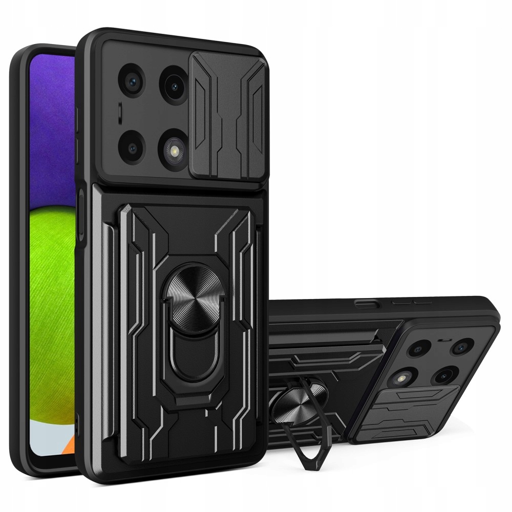 Etui Pancerne Do Xiaomi Redmi Note 13 Pro 4G Case Obudowa Z Ringiem