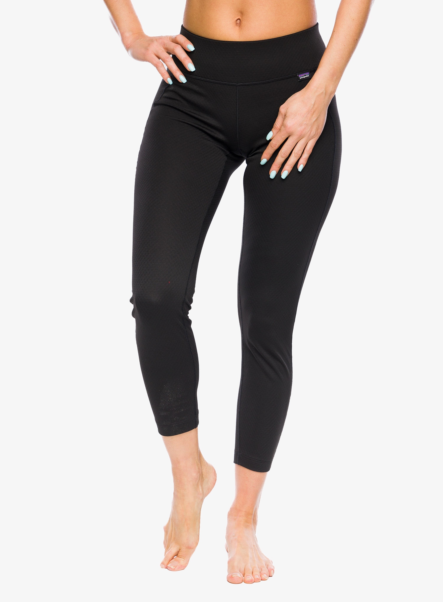 Dámské termoaktivní legíny Patagonia Capilene Mw Bottoms černá L