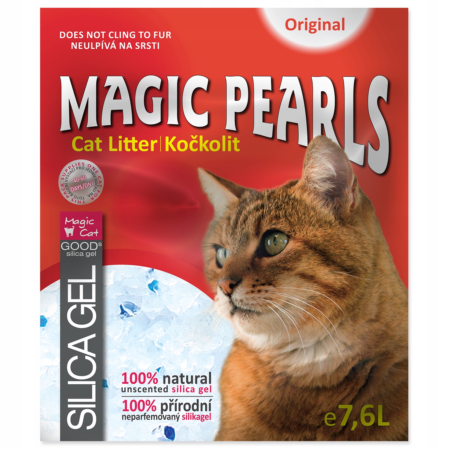 Żwirek silikonowy 7,6 litra magic pearls