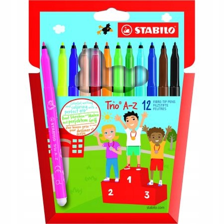 

Pisaki Stabilo Trio A-z a-12