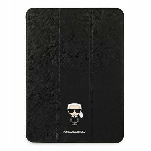 Karl Lagerfeld KLFC11OKMK iPad 11" Pro 2021 Book Cover černý/černý Saffian