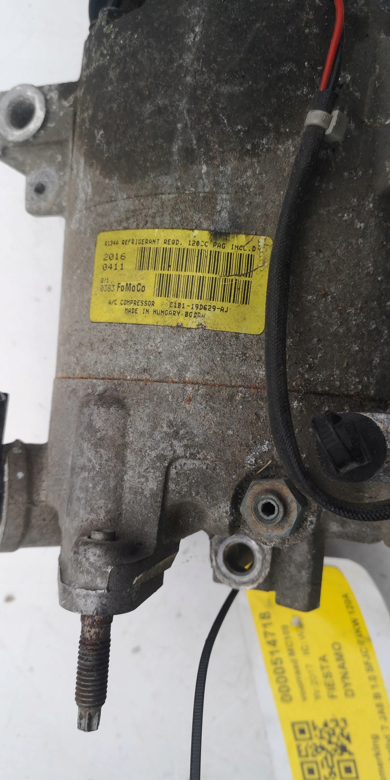 FORD FIESTA 1.0 B C1B1-19D629-AJ compressor; KLIMATY
