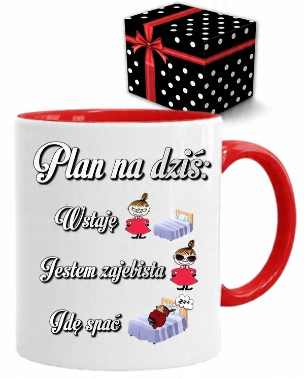 

Śmieszny Kubek Mała MI Dla Przyjaciółki