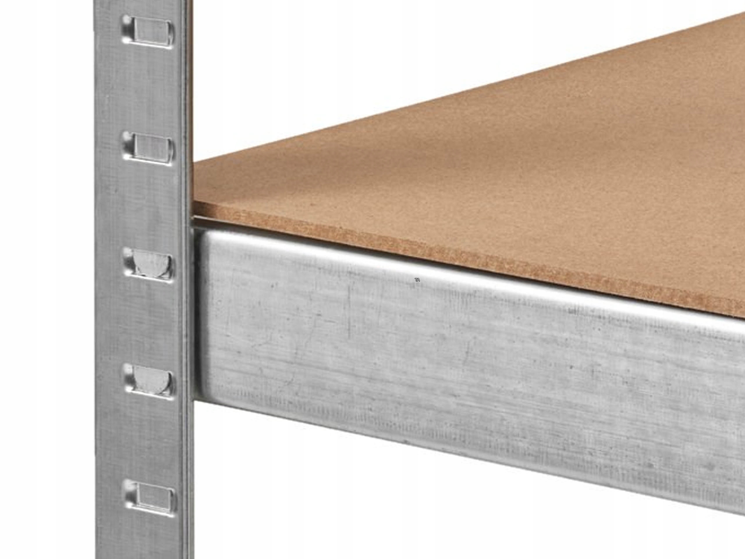 REGAL WARSZTATOWY GARAZOWY 4x150KG 180x90x40 600kg Material metal