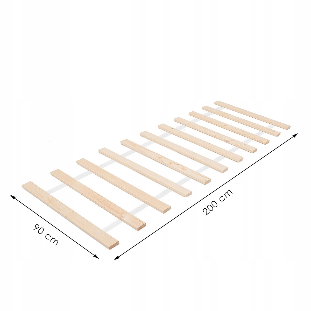 STELAŻ WKŁAD DO ŁÓŻKA Z LISTEW 90x200 POD MATERAC PREMIUM POLSKI PRODUCENT EAN (GTIN) 5907719460192