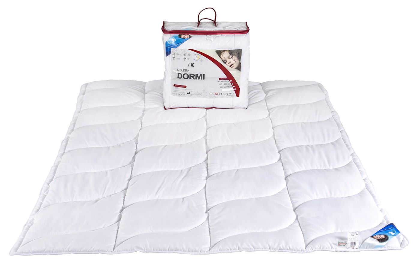 

Kołdra 140x200 cm Antyalergiczna Dormi Duo Zimowa