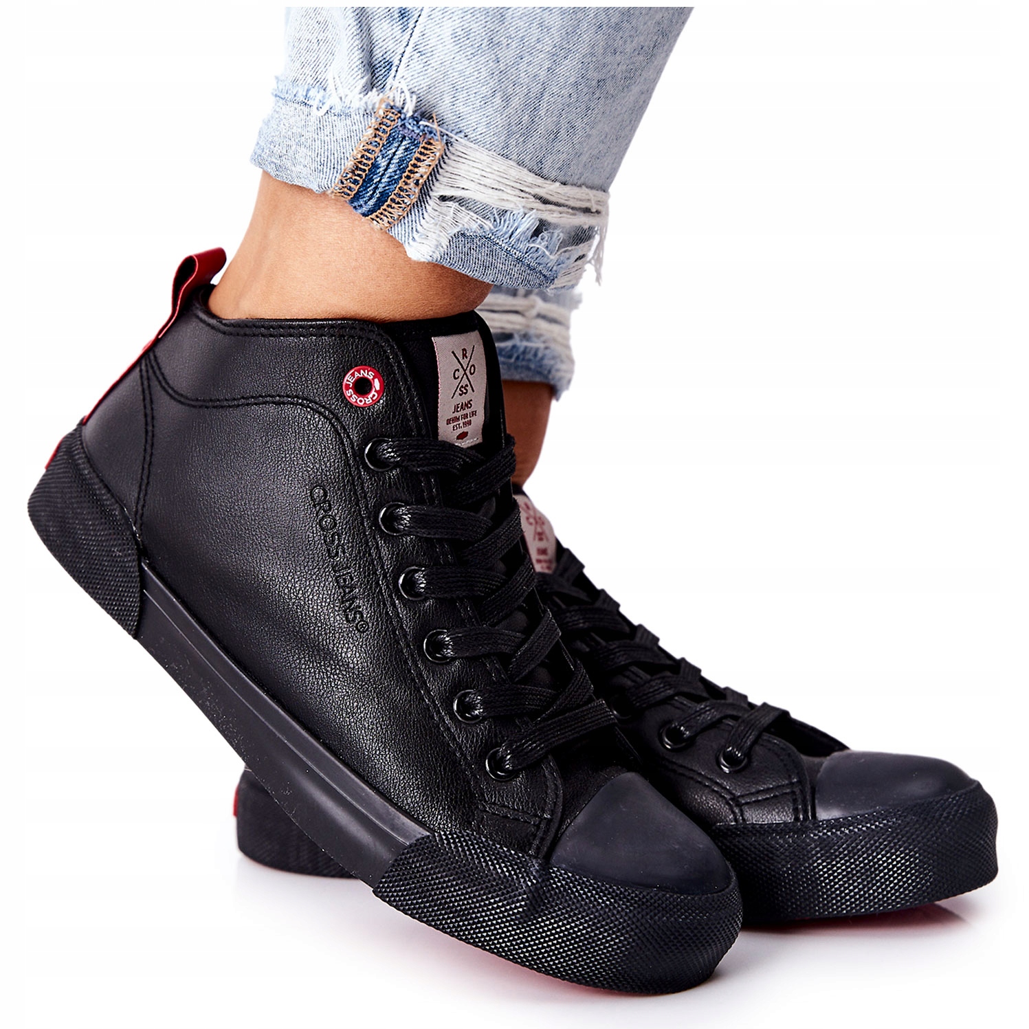 

Wysokie Damskie Trampki Cross Jeans II2R4032C 38