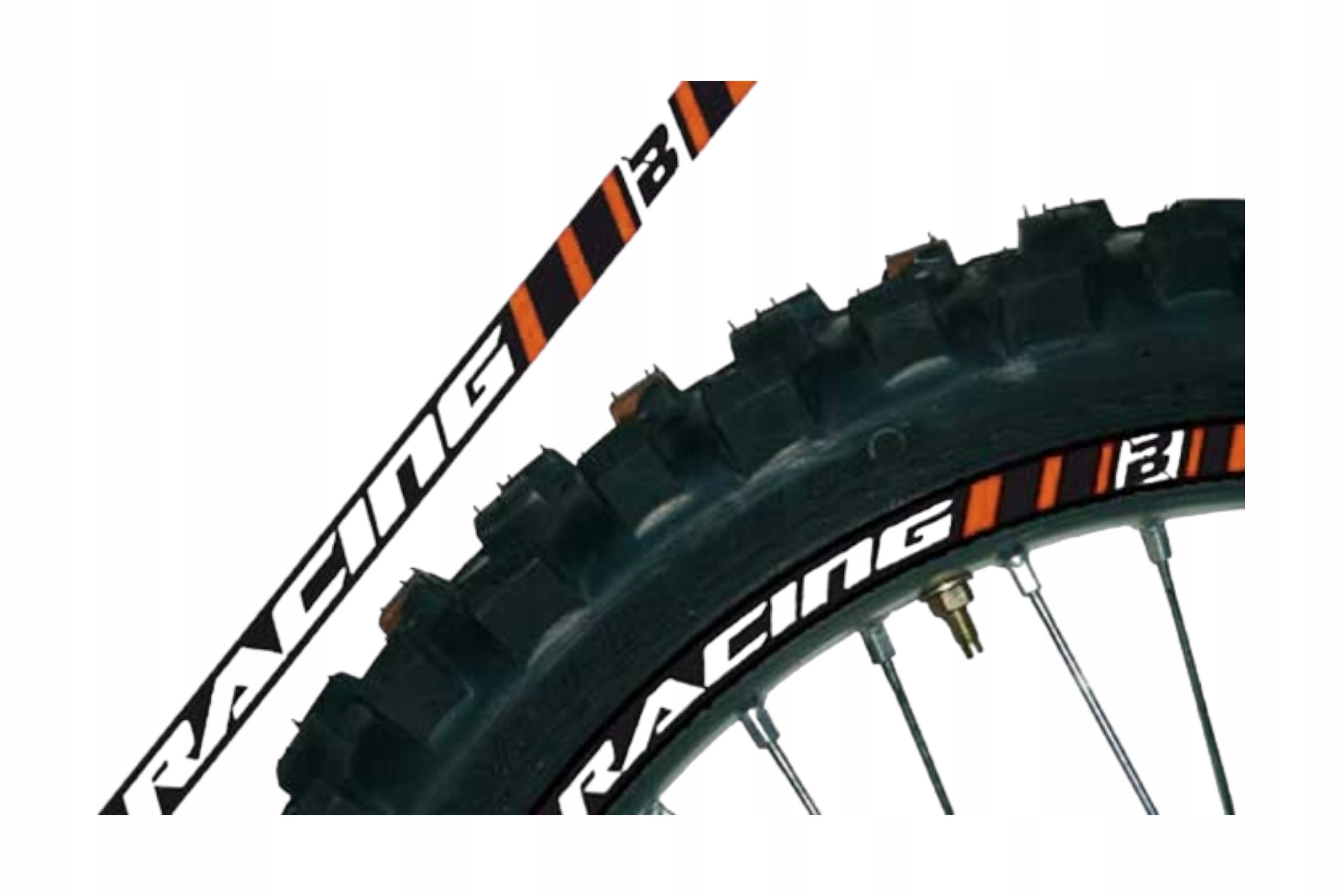 Naklejki na felgi Blackbird pomarańczowa