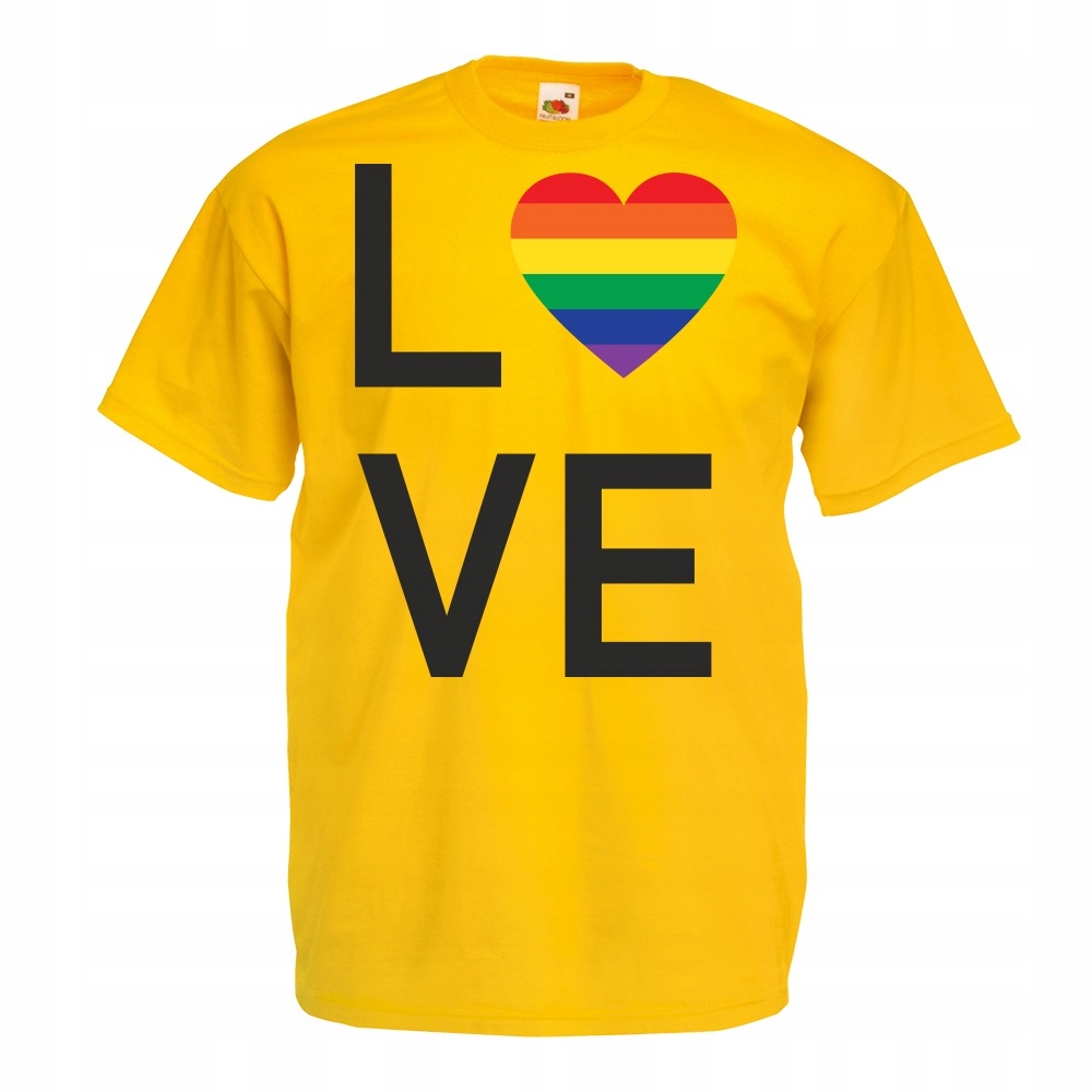 

Koszulka Lgbt marsz równości XXL żółta