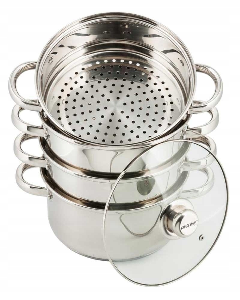 Hrnec Na Páru Kinghoff 5 Elem. 20 cm KH-3322