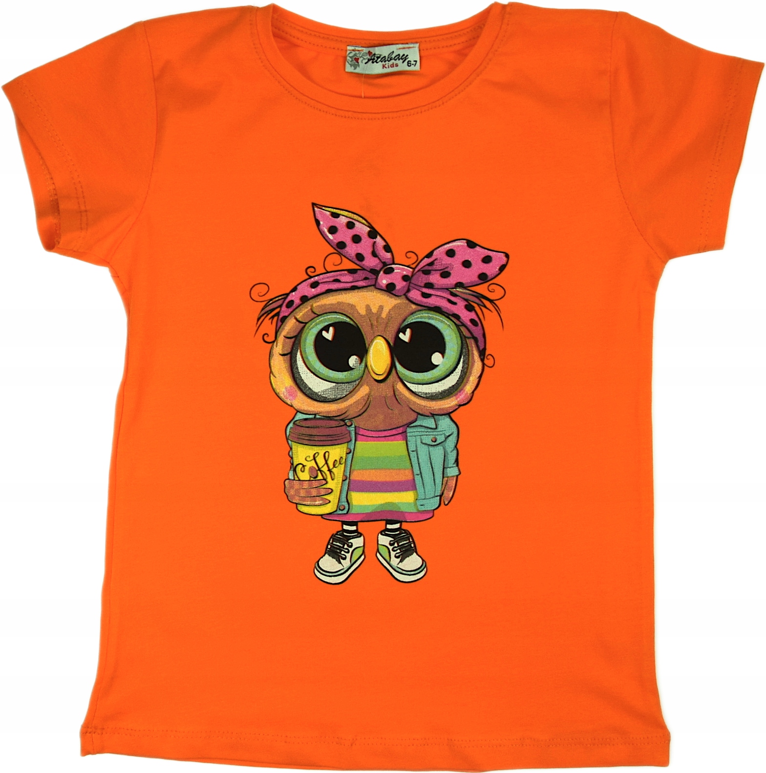 

T-shirt At Bluzeczka Bluzka Koszulka Sowa 128/134