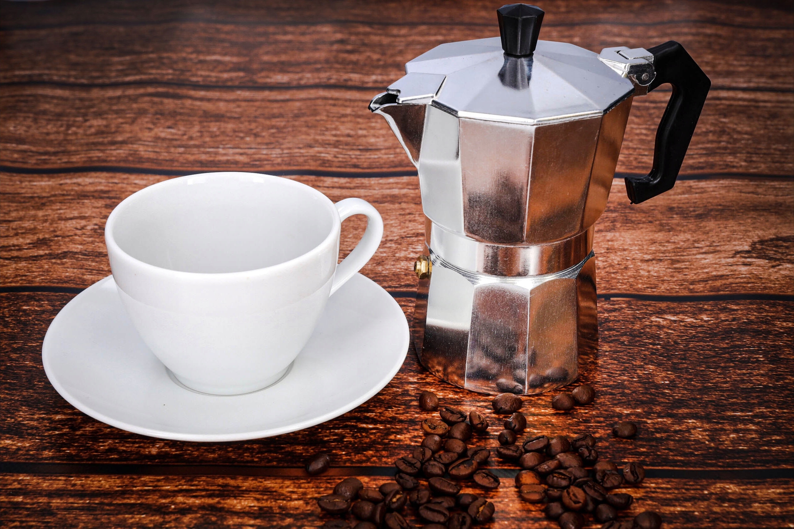 KAWIARKA ZAPARZACZ DO KAWY STALOWY PERKOLATOR CIŚNIENIOWE ZAPARZANIE Pojemność (w filiżankach) 3