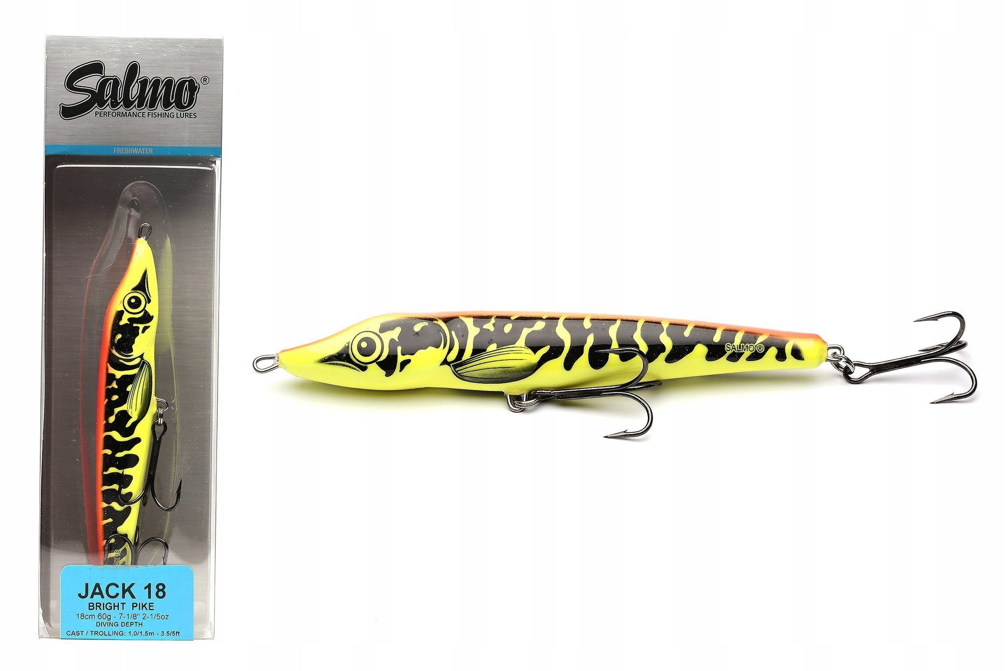 Wobler Salmo Jack Sinking 18cm QJA007