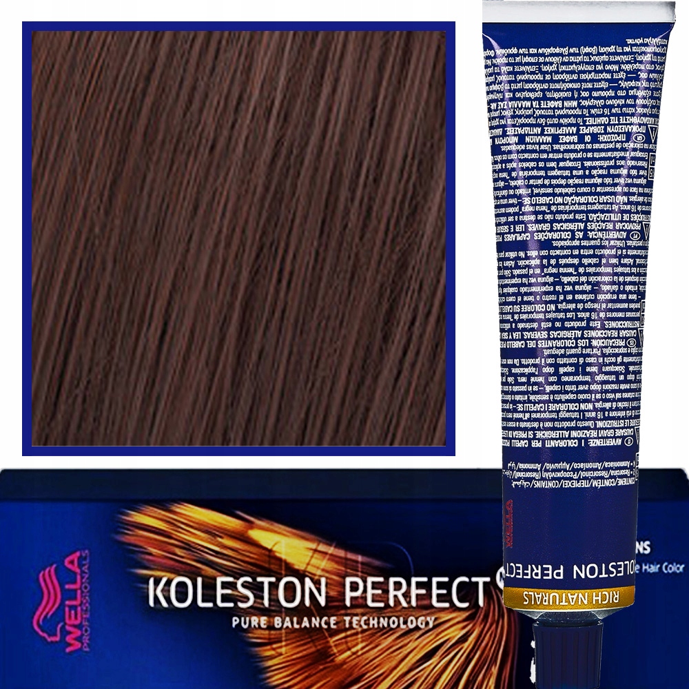 

Farba do włosów Wella Koleston Me 60ml kolor 5/77