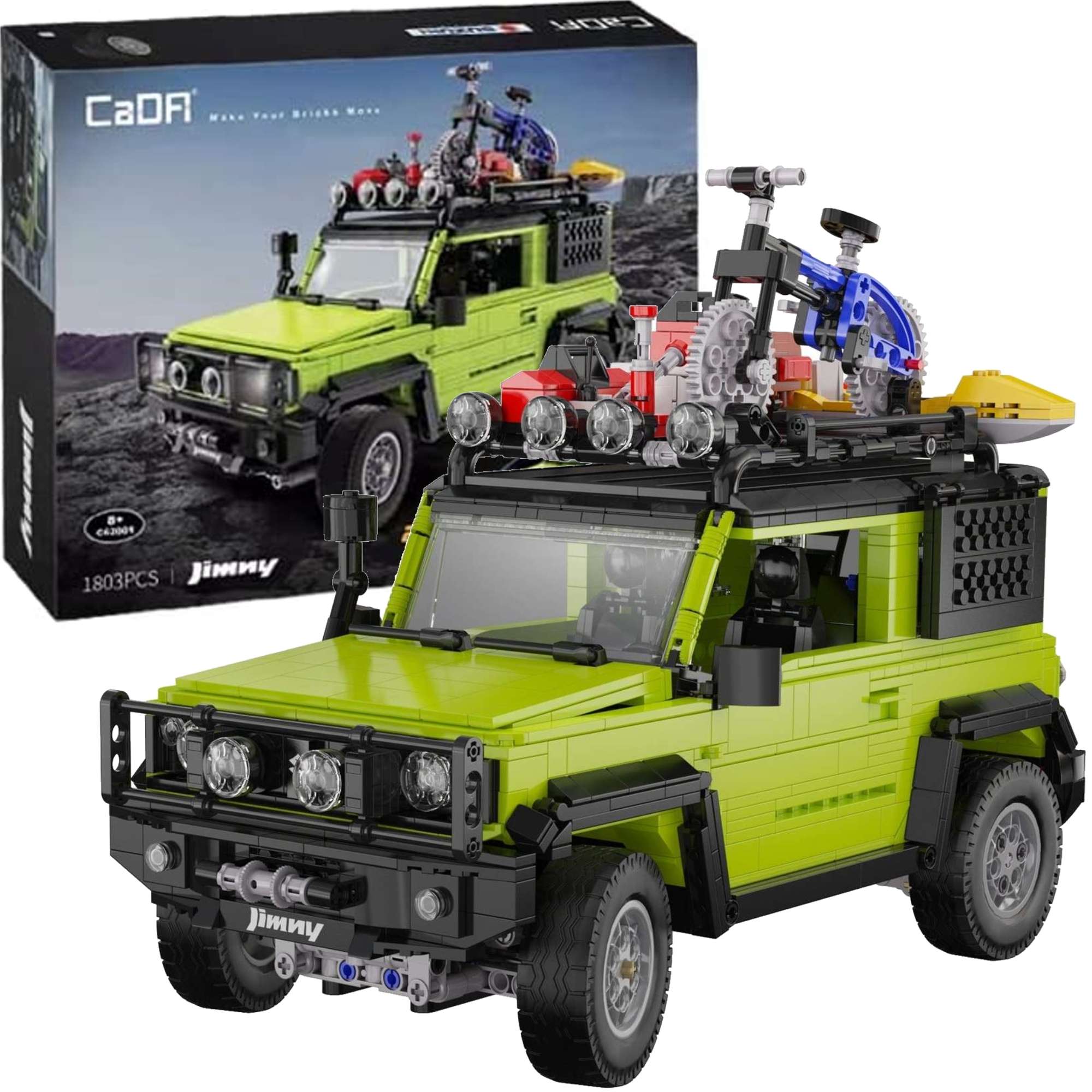 

Cada Klocki Technic Auto Suzuki Jimny Duże 1803 El
