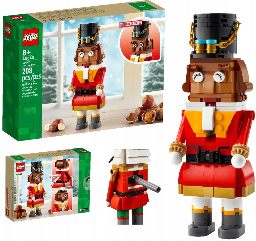 Lego Brickheadz Dziadek Do Orzechow Na Swieta Dla Dzieci Figurka