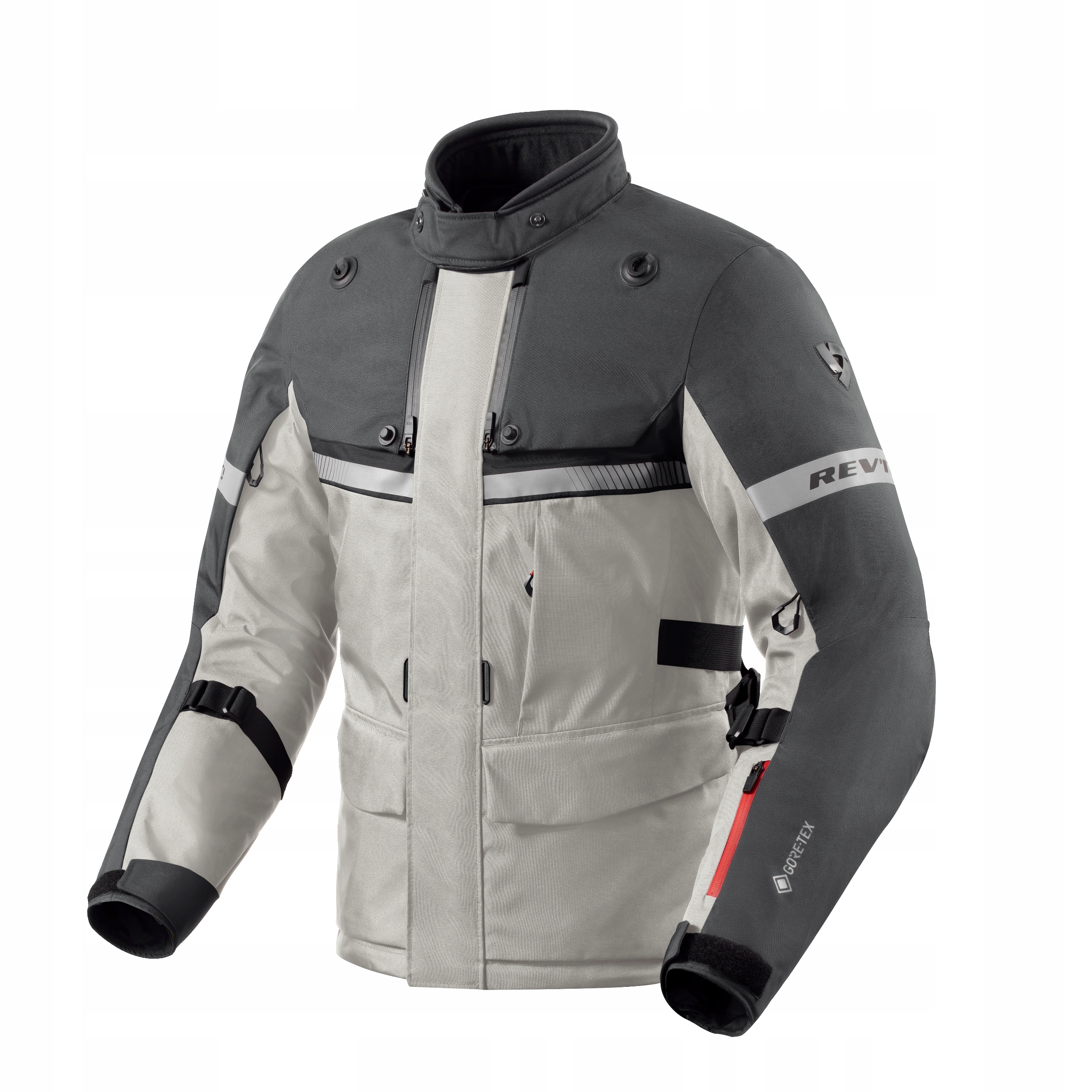 Bunda Rev'it Poseidon 3 Gtx laminát silver veľ. XL
