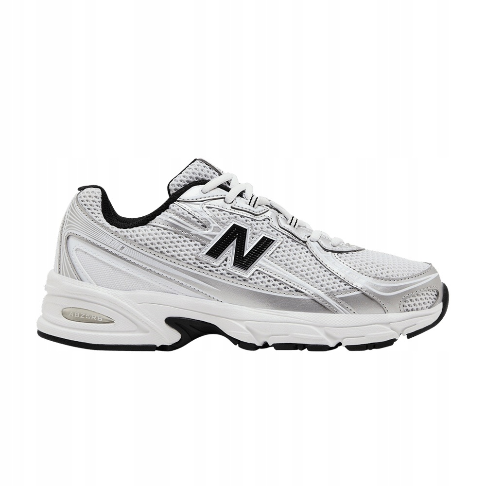 New Balance 740 White Silver Metallic Navy