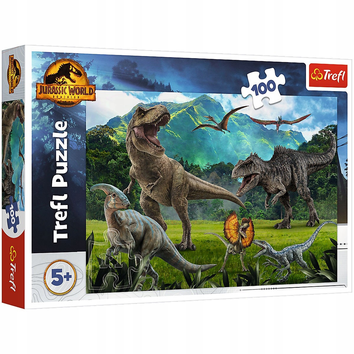 

16441 Trefl Puzzle 100 El. Park Jurajski