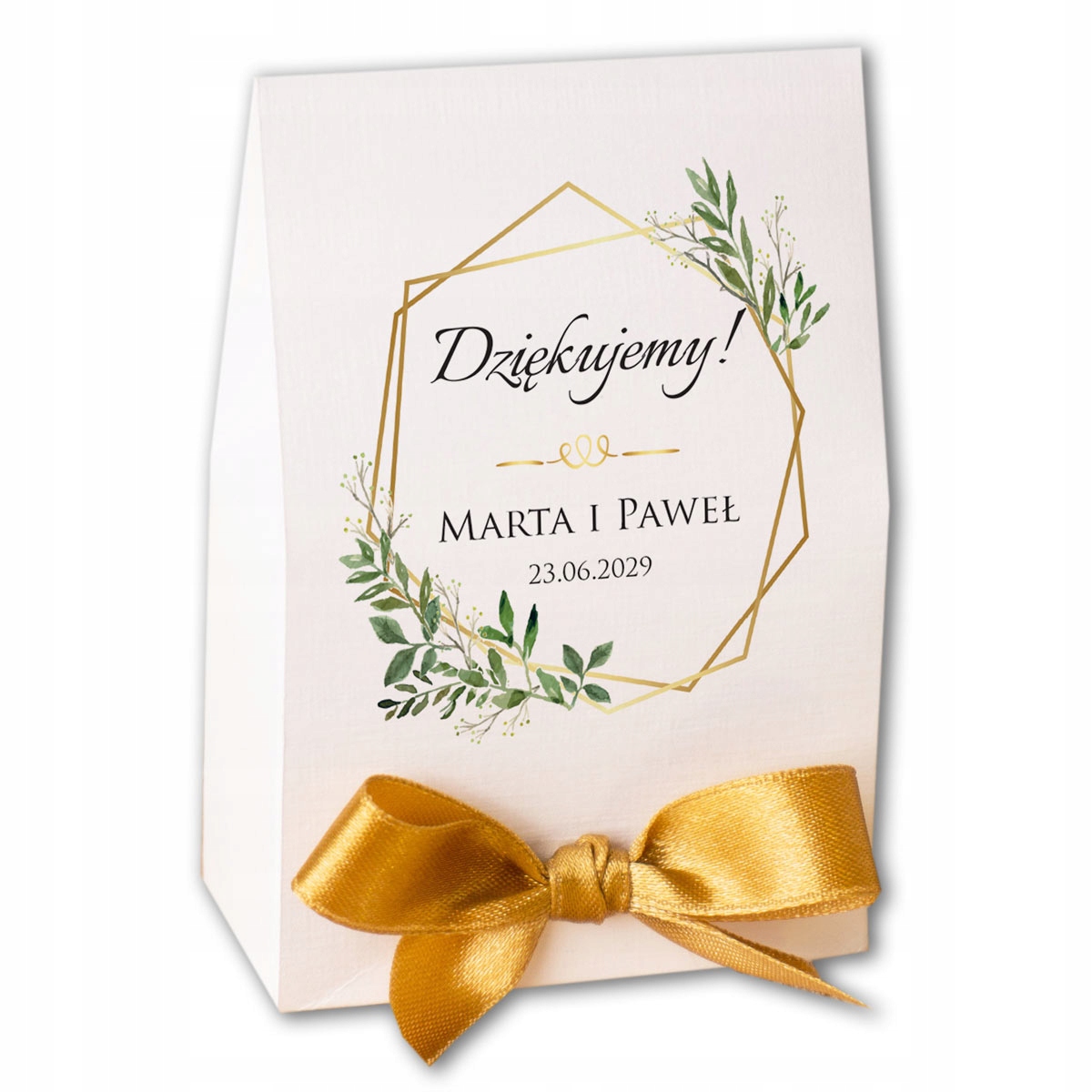 Pudełeczka podziękowania 18 30 urodziny ślub 48h