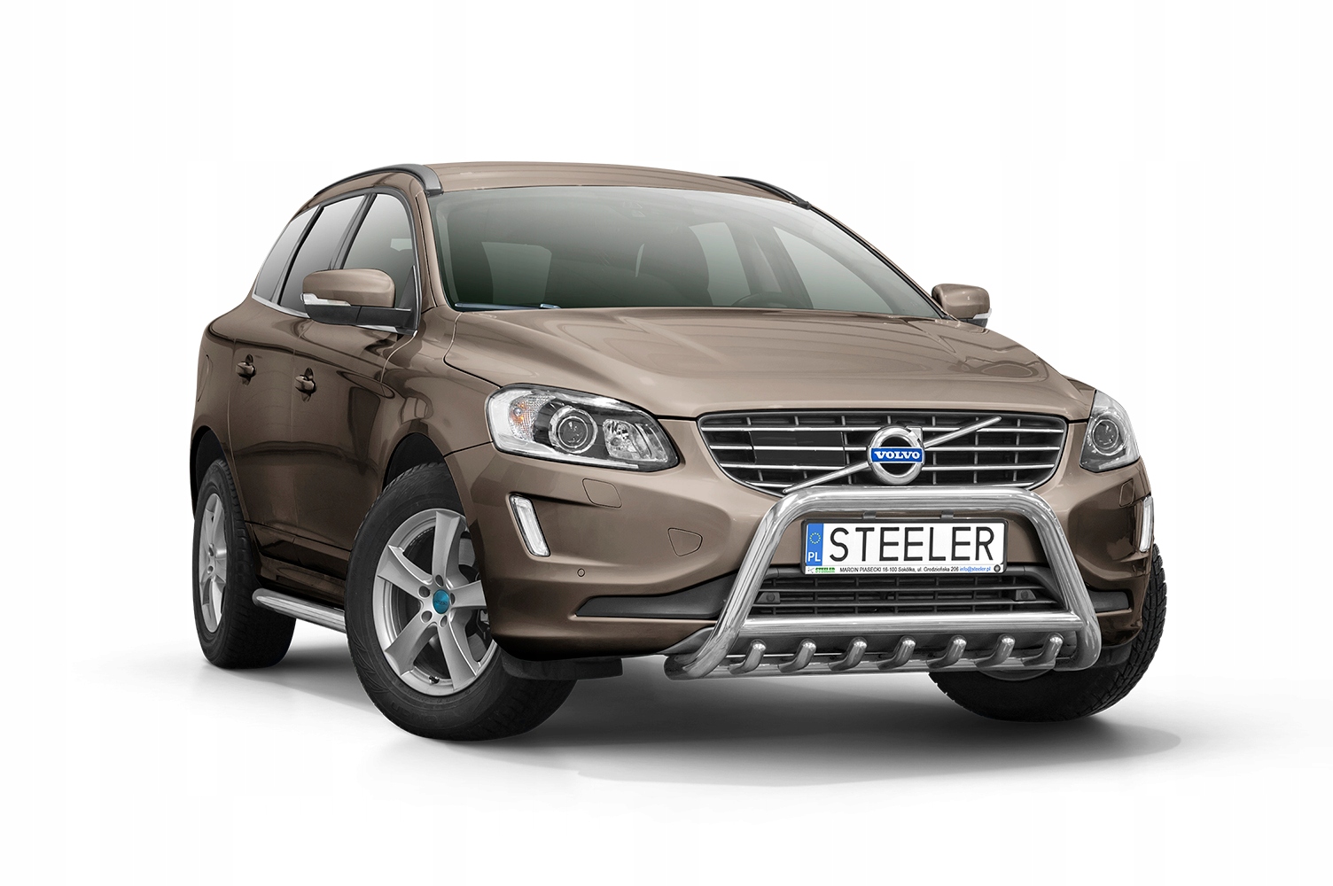 Orurowanie z grillem Volvo XC60 z HOMOLOGACJĄ