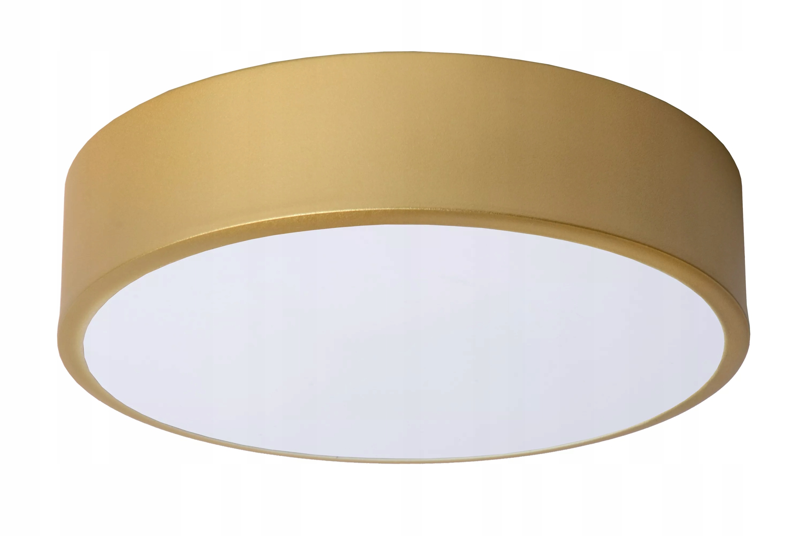 Stropní svítidlo stropní svítidlo Led zlatá kulatý 20 cm do ložnice obývacího pokoje Lucide