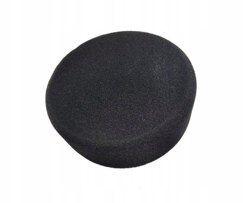 Gąbka polerska średnia tarcza 150 M14 polerka polerowania czarna pad gwint