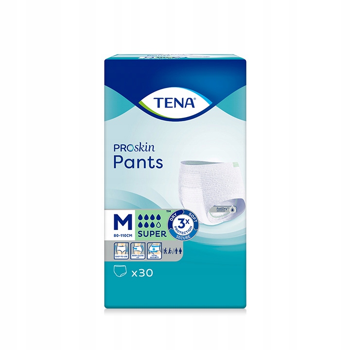 

Majtki chłonne Tena Pro Skin Pants M, 30 szt