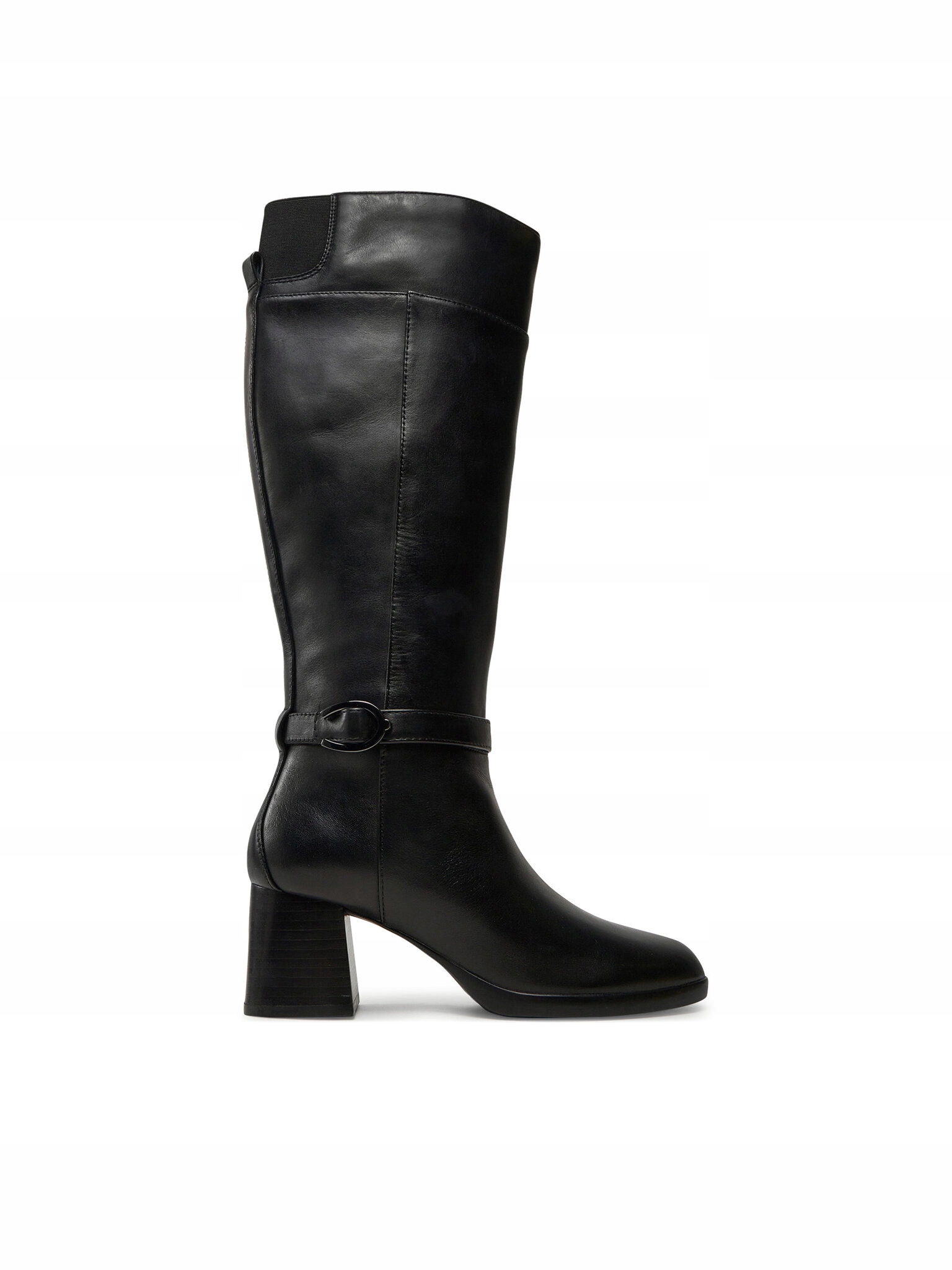 Černé dámské kozačky Geox Walk Pleasure 55