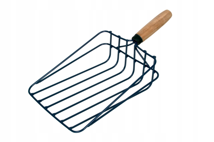 

Łopatka do warzyw, trzonek drewniany 140x190 mm