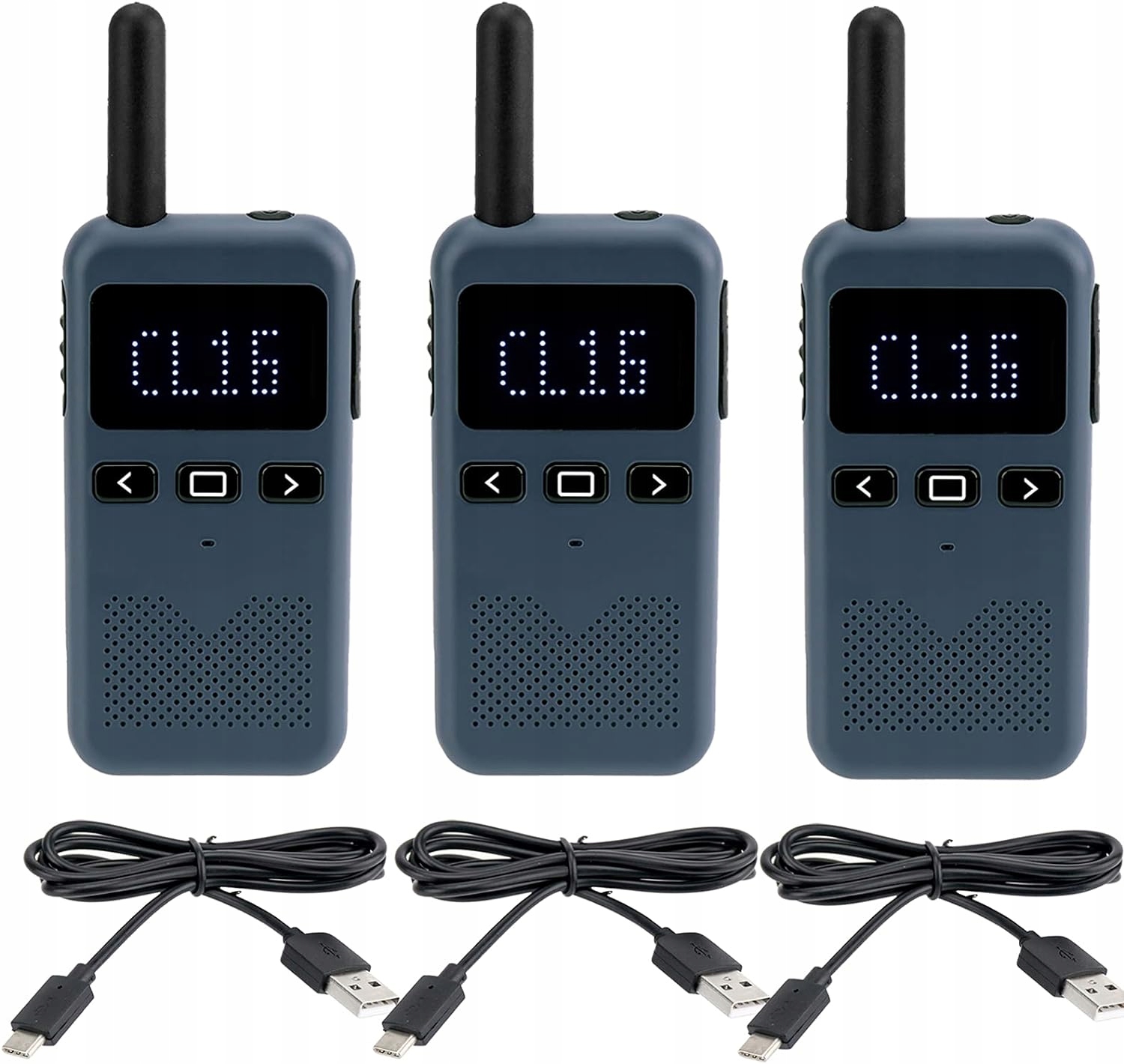 Walkie Talkie Mini Retevis Telefon USB typu C RB619 PMR 446 Radio