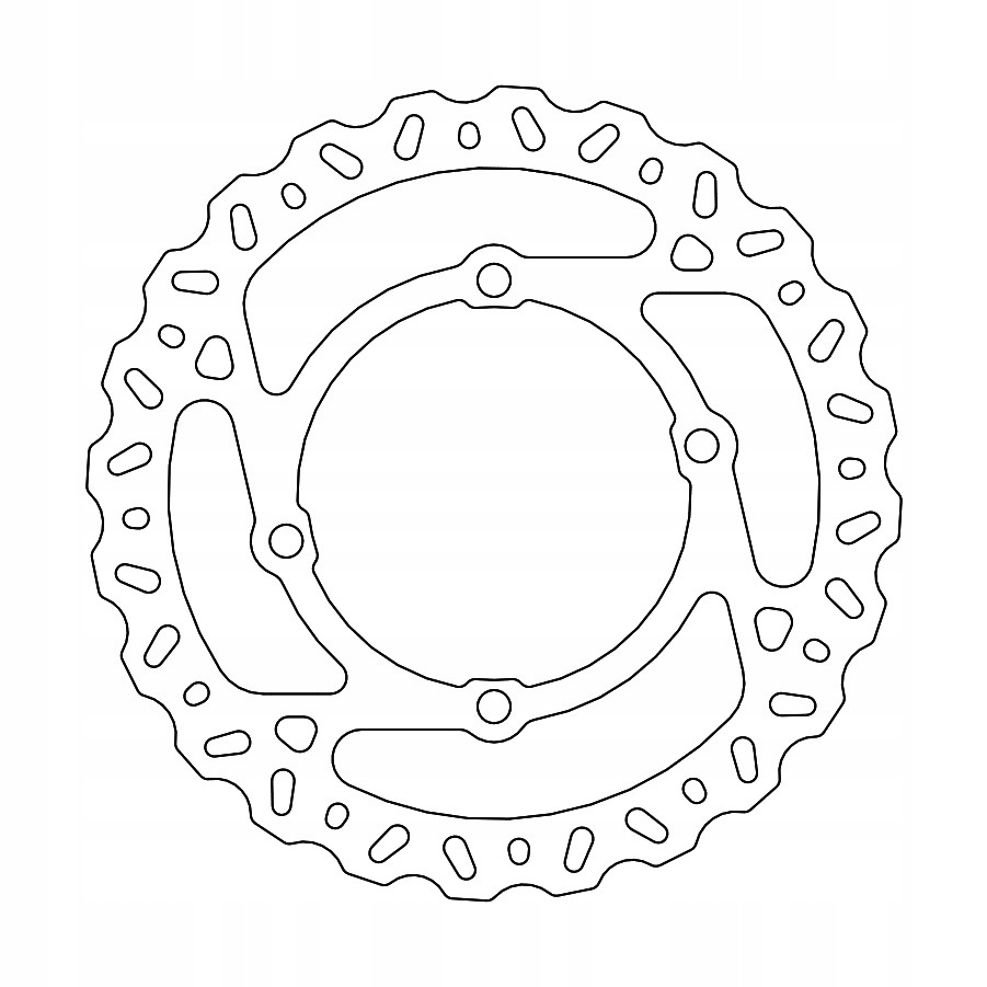 Moto-master Brzdový Kotúč Predný/zadný Nitro Ktm Sx 50/SX 50 Mini '02-'22