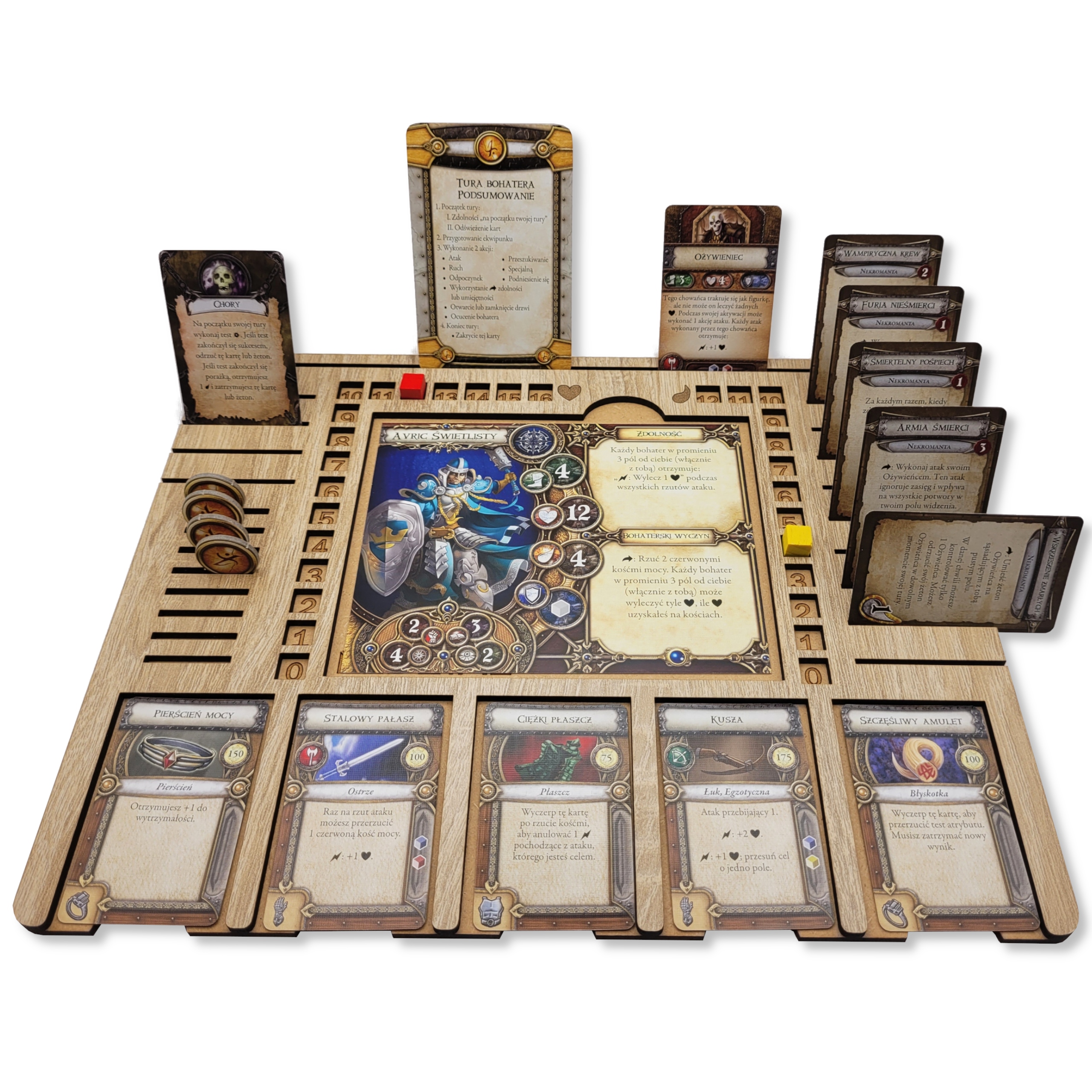 Descent: Wędrówki w Mroku 2ed - Plansza Gracza