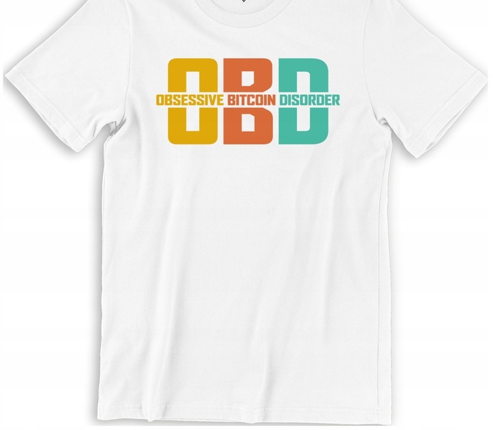 T-SHIRT MĘSKI PREZENT BITCOIN OBSESSIVE EAN (GTIN) 5904933599547