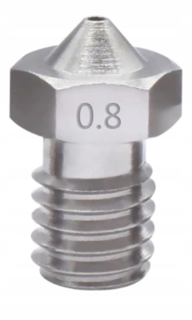 

Dysza E3D V6 Stalowa A2 0,8mm Zamiennik