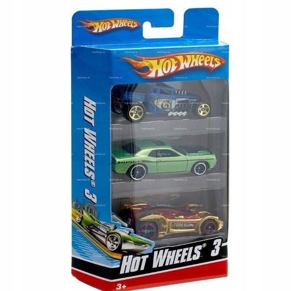 

Hot Wheels Samochodziki Metal 3 pak K5904 Mattel