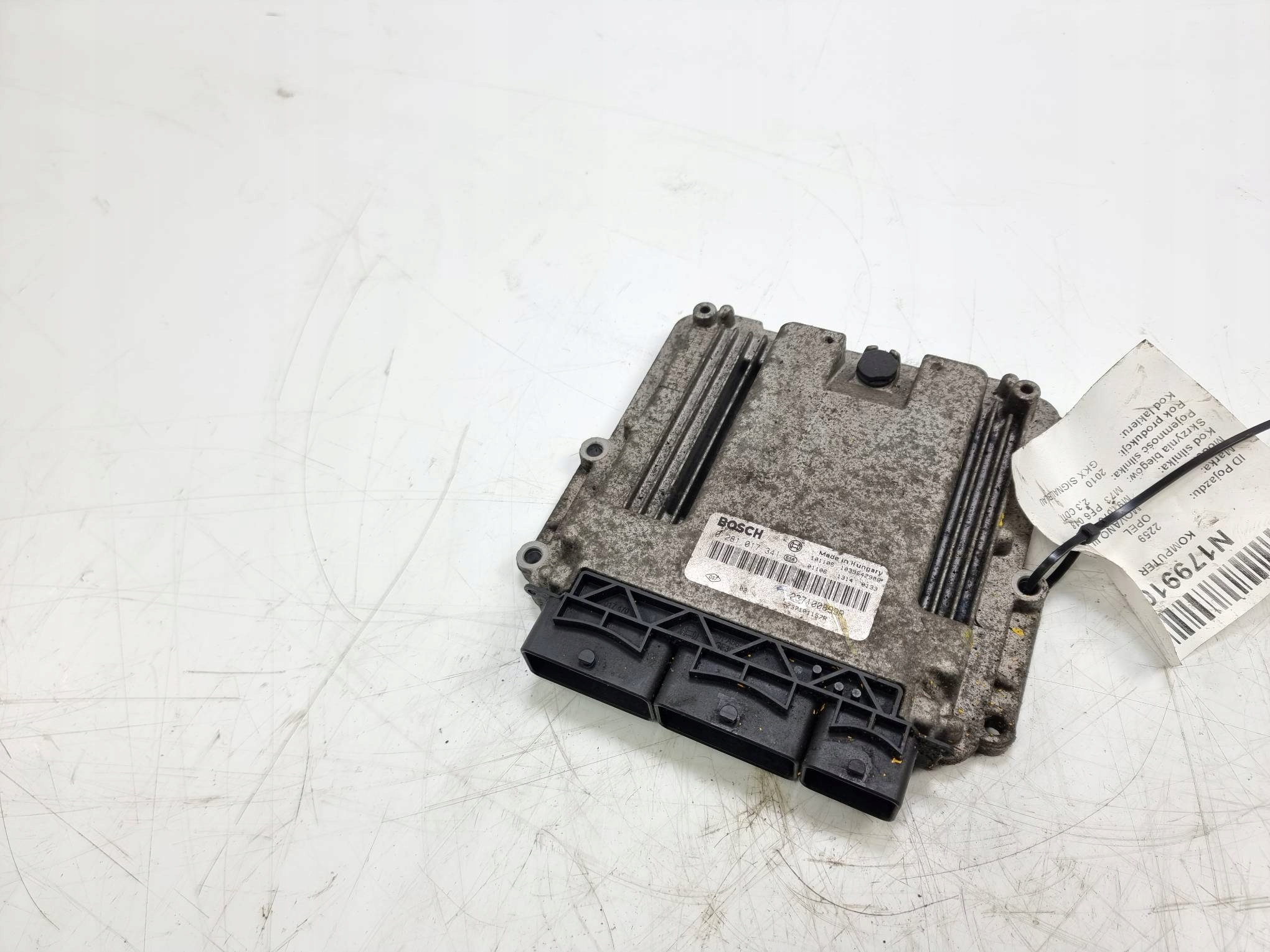 Computer 237100899R OPEL MOVANO III