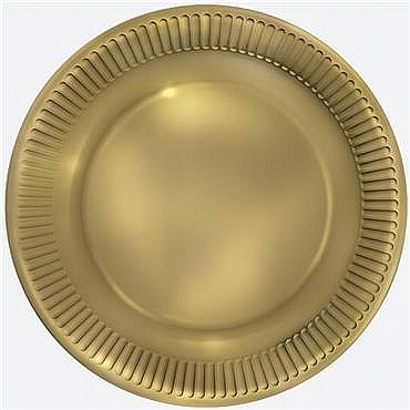 

Talerze Papierowe Złote 18cm 8 sztuk Jednorazowe