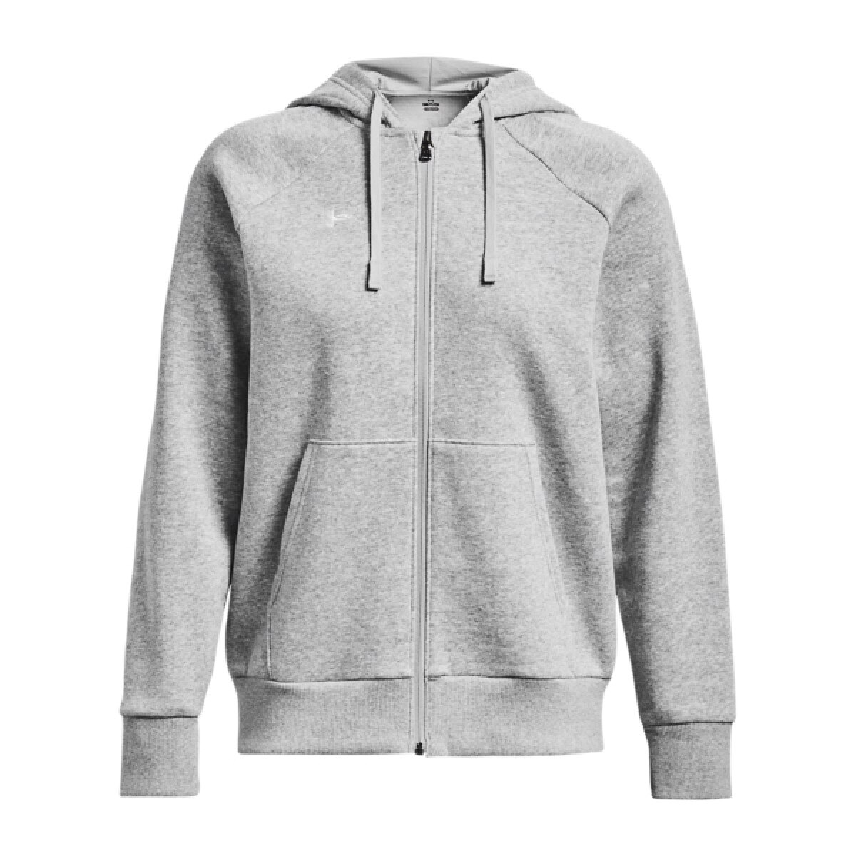 Under Armour Mikina Ua Rival Fleece Fz Hoodie-GRY šedá
