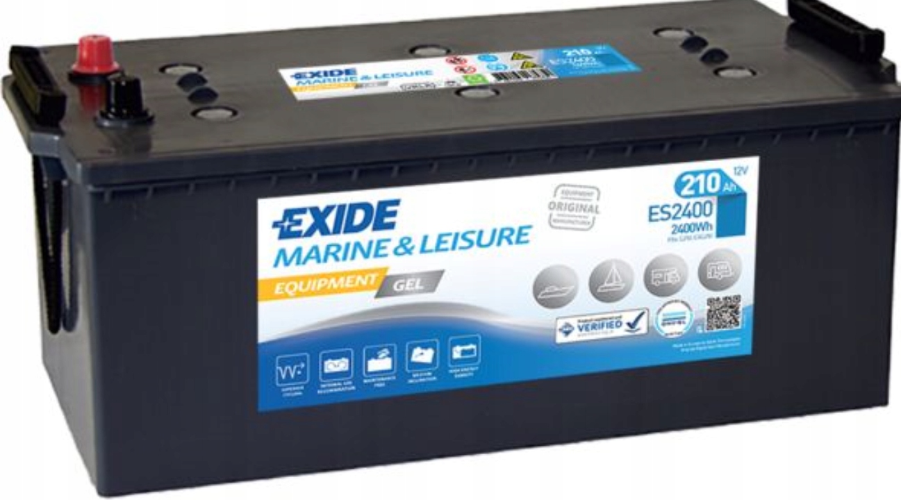 Akumulator żelowy Exide ES2400 12 V / 210 Ah