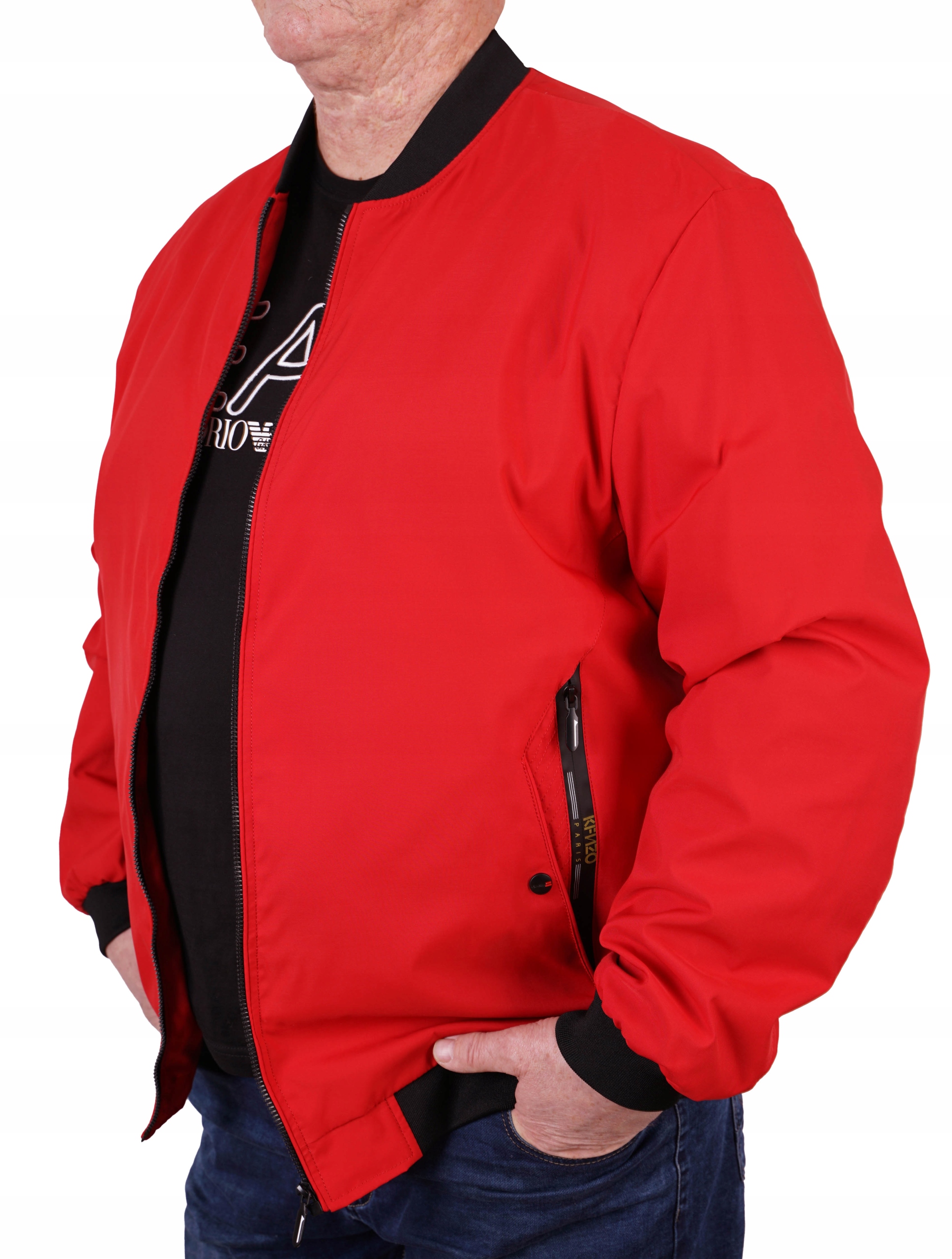 

Kurtka Męska Przejściowa Wiosenna Cienka Duża 4XL