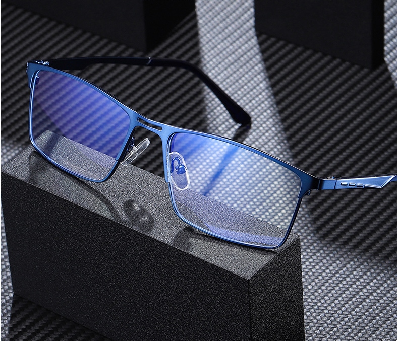 

Męskie Okulary do Komputera Tv Zerówki Blue Light