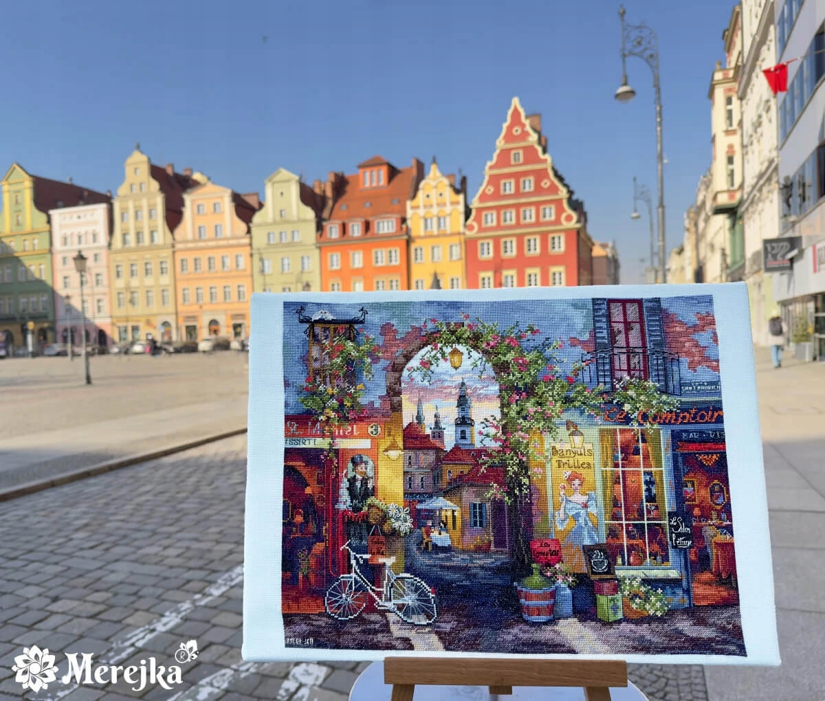 Křížková výšivka počítaná sada (kanva, mulina)